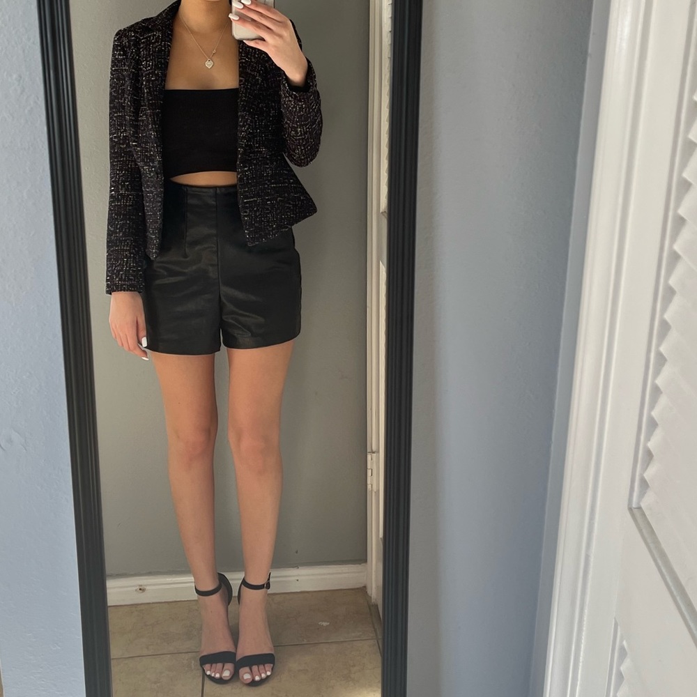 Ann Taylor petite tweed blazer